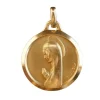 A.AUGIS - médaille Vierge or jaune