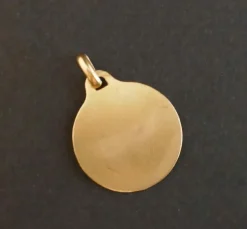 A.AUGIS - médaille Vierge or jaune