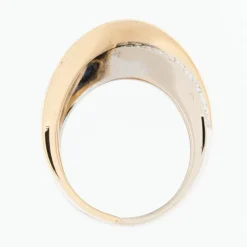 ALFIERI & ST JOHN - bague en or, diamants et saphirs bleus