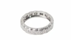 Alliance américaine ancienne platine et diamants