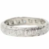 Alliance américaine en or blanc et diamants 0,52ct