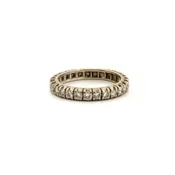 Alliance Américaine Or Blanc Diamants