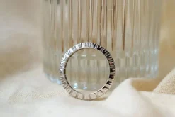 Alliance américaine Or blanc Diamants