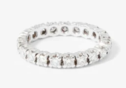 Alliance américaine or gris diamant