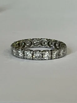 Alliance Américaine Platine Diamants 1,50 ct