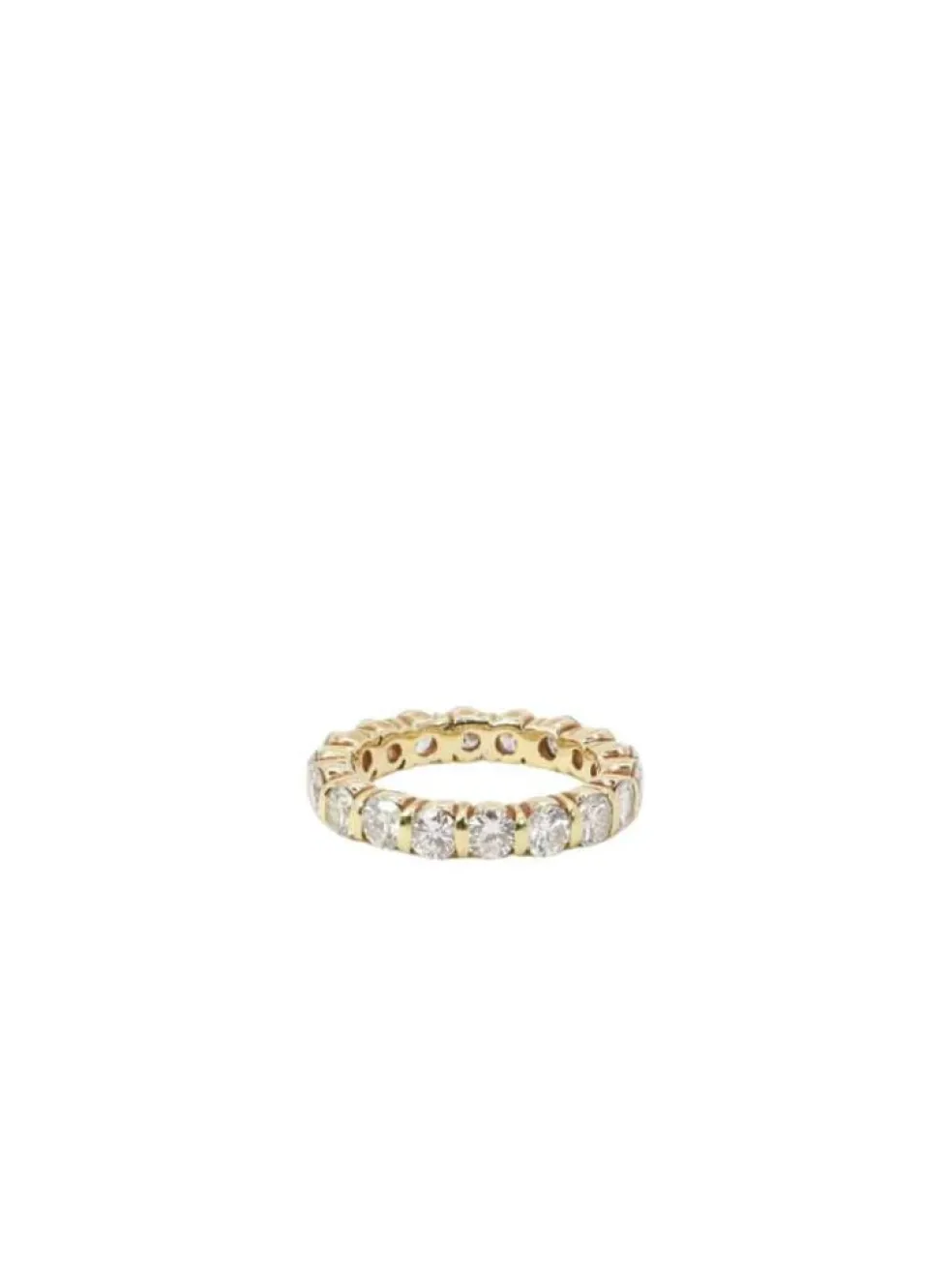 Alliance américaine vintage diamants