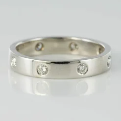 Alliance bandeau diamants