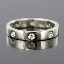 Alliance bandeau diamants