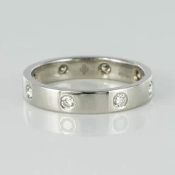 Alliance bandeau diamants