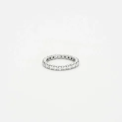 Alliance brillants or blanc