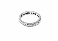 Alliance diamants or blanc