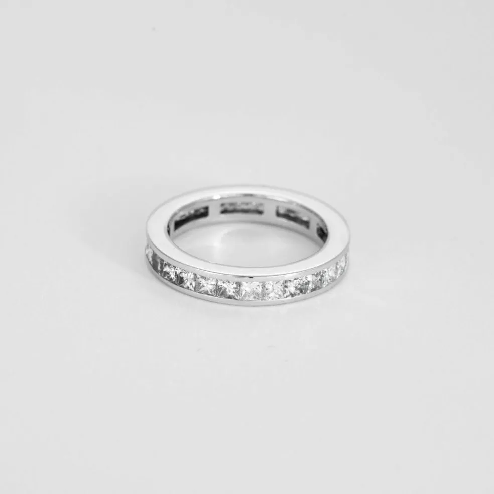Alliance diamants princesses tour complet 3 carats