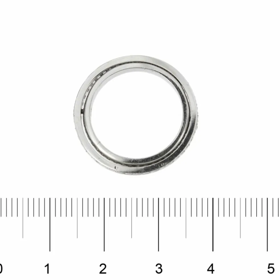 Alliance double diamants 0,46 ct
