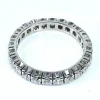 Alliance en or blanc 18 carats en diamants 1,50 carat