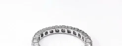 Alliance en or blanc et diamants 1,50ct
