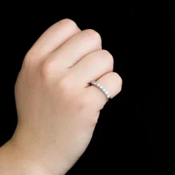 Alliance or blanc diamants