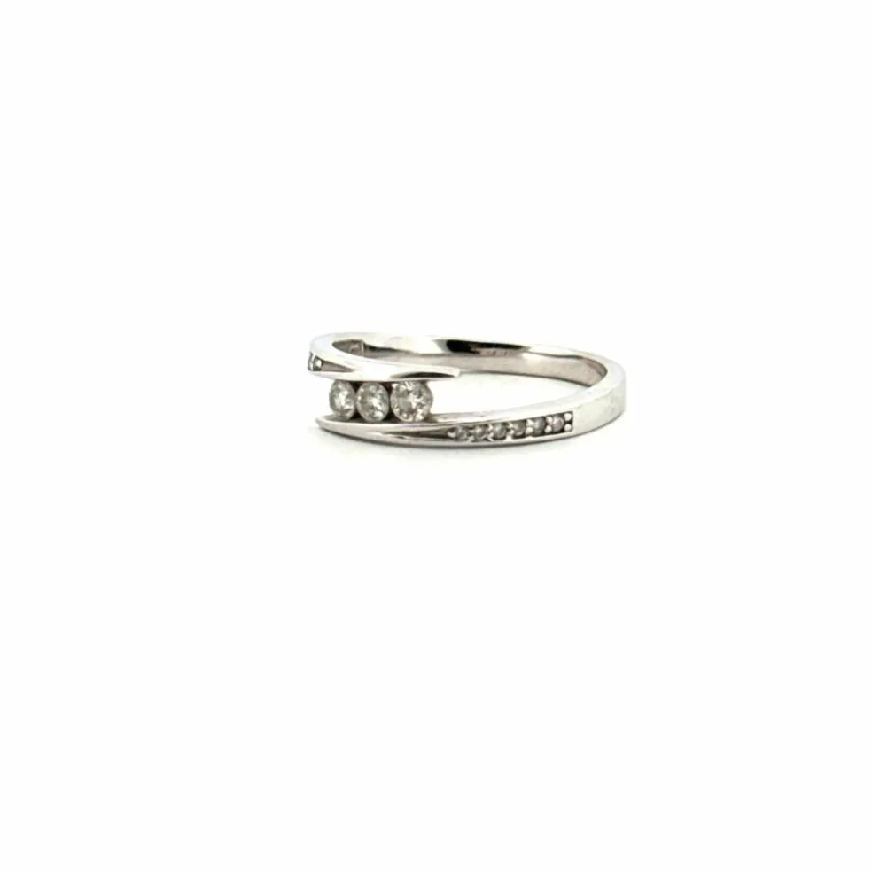 Alliance Or Blanc Diamants