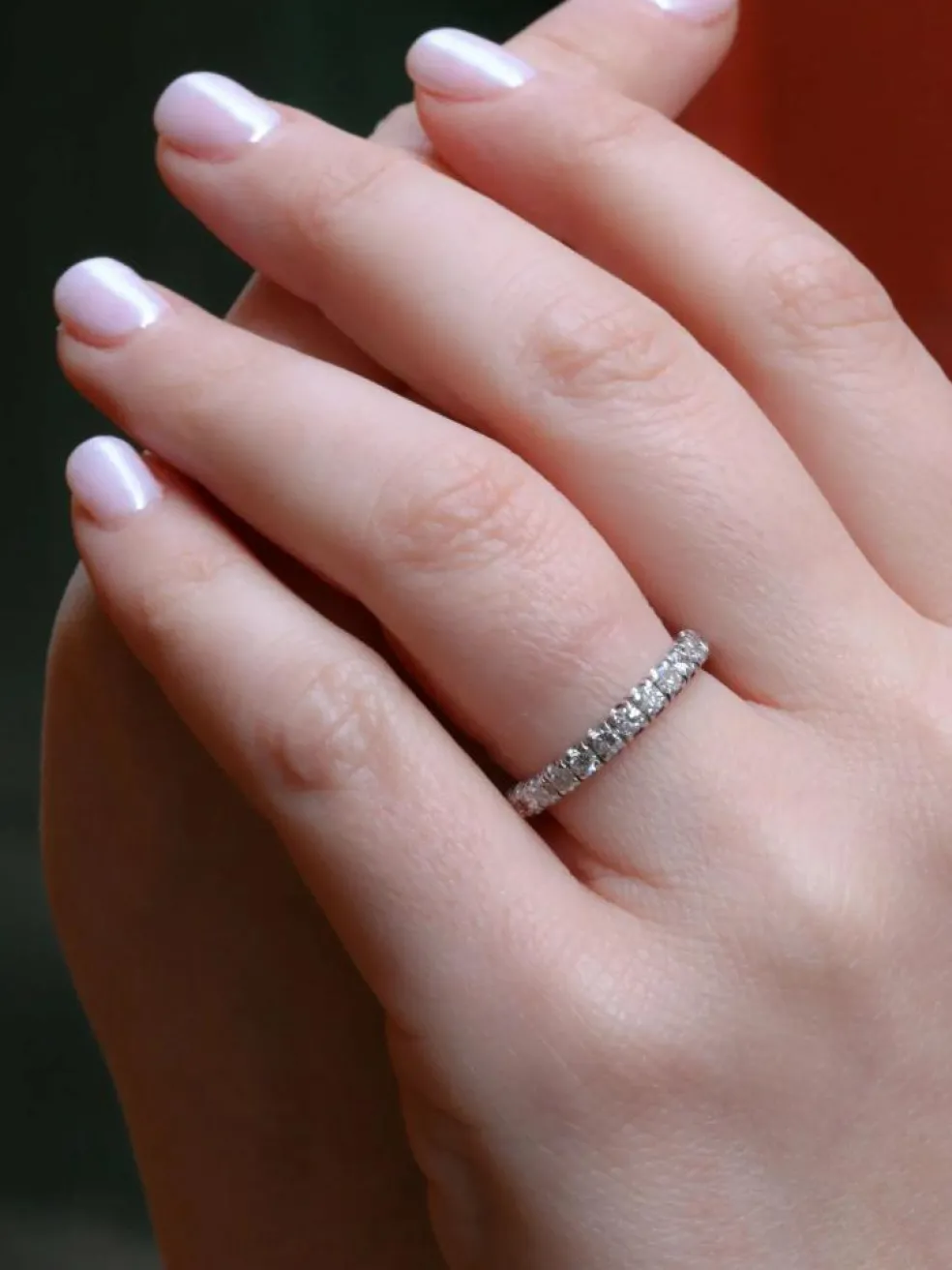 Alliance or blanc diamants