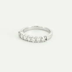 Alliance or blanc diamants
