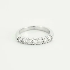 Alliance or blanc diamants