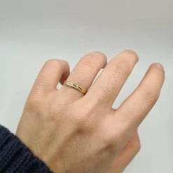 Alliance or jaune 18 carats