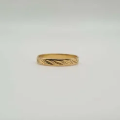 Alliance or jaune 18 carats