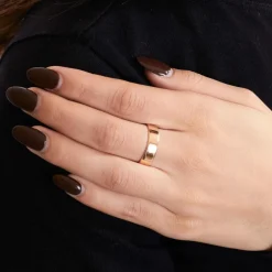Alliance ou rose 18 carats