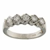 Alliance Recarlo en or blanc et diamants