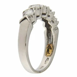 Alliance Recarlo en or blanc et diamants