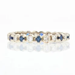 Alliance saphirs diamants
