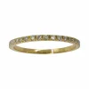 Alliance tour complet or et diamants 0,57 ct