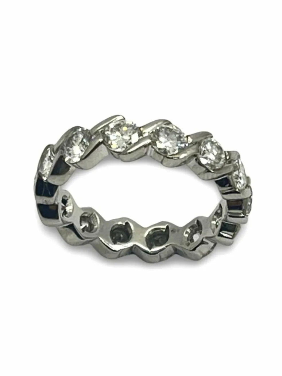 Alliance Tour complet or et diamants 2,38 ct