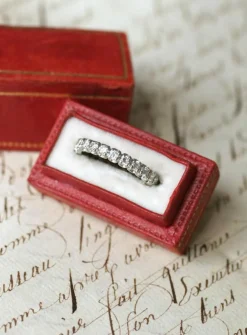 Alliance Tour Complet or blanc, diamants 1,00 Ct