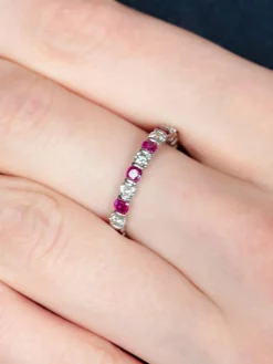 Alliance Tour complet Rubis Diamants