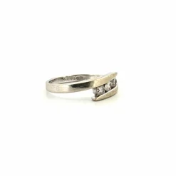Alliance Trilogie Or Blanc Diamants