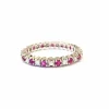 Alliance Vintage Tour Complet or gris rubis, diamants