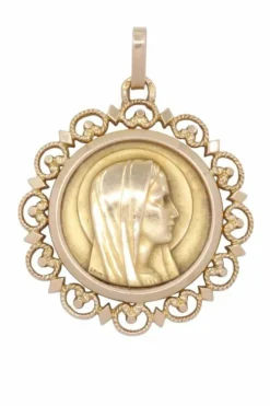 Ancienne médaille Vierge