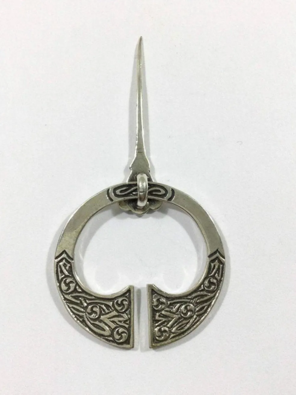 Angleterre - Fibule En Argent
