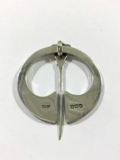 Angleterre - Fibule En Argent