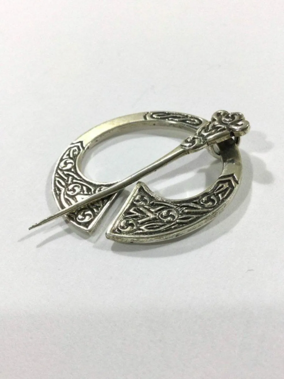 Angleterre - Fibule En Argent