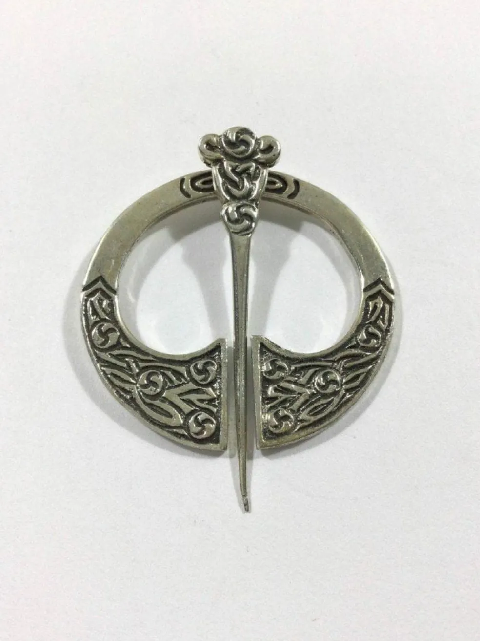 Angleterre - Fibule En Argent
