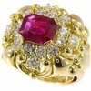 Anthony & Wolfers - bague diamant, rubis