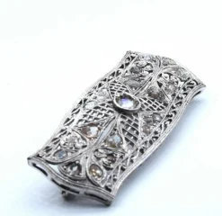 Antique diamond brooch Art Déco