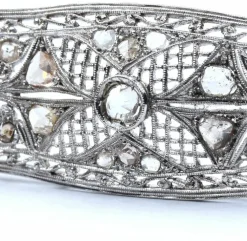 Antique diamond brooch Art Déco
