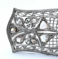 Antique diamond brooch Art Déco