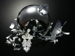 Art Déco pendentif diamant, platine