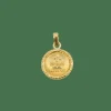 AUGIS - Médaille amour couronne de Laurier Plus qu'hier moins que demain or jaune