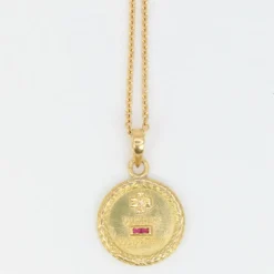 Augis - Médaille Amour diamant et rubis