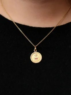 Augis - Médaille Amour diamant et rubis