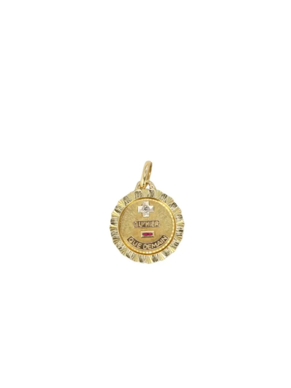 AUGIS - Médaille Amour en or- Plus qu’hier moins que demain